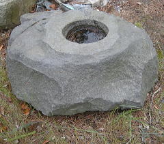 庭石　水鉢
